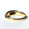 Victorian Enamel and Pearl 18 Carat Gold Band