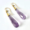 Victorian Amethyst and 9 Carat Gold Earrings