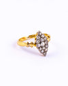 Edwardian Diamond and 18 Carat Gold Marquise Ring