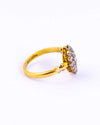 Edwardian Diamond and 18 Carat Gold Marquise Ring